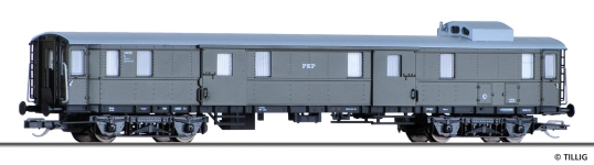 Tillig 13396 - TT - Gepäckwagen Fx, PKP, Ep. III